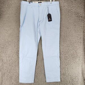 Ben Sherman Pants Mens 38x34 Blue Stretch Mid Rise Slim Fit *NWT*